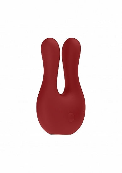 Elegance Dual Motor Clitoral Stimulator Exceptional Red